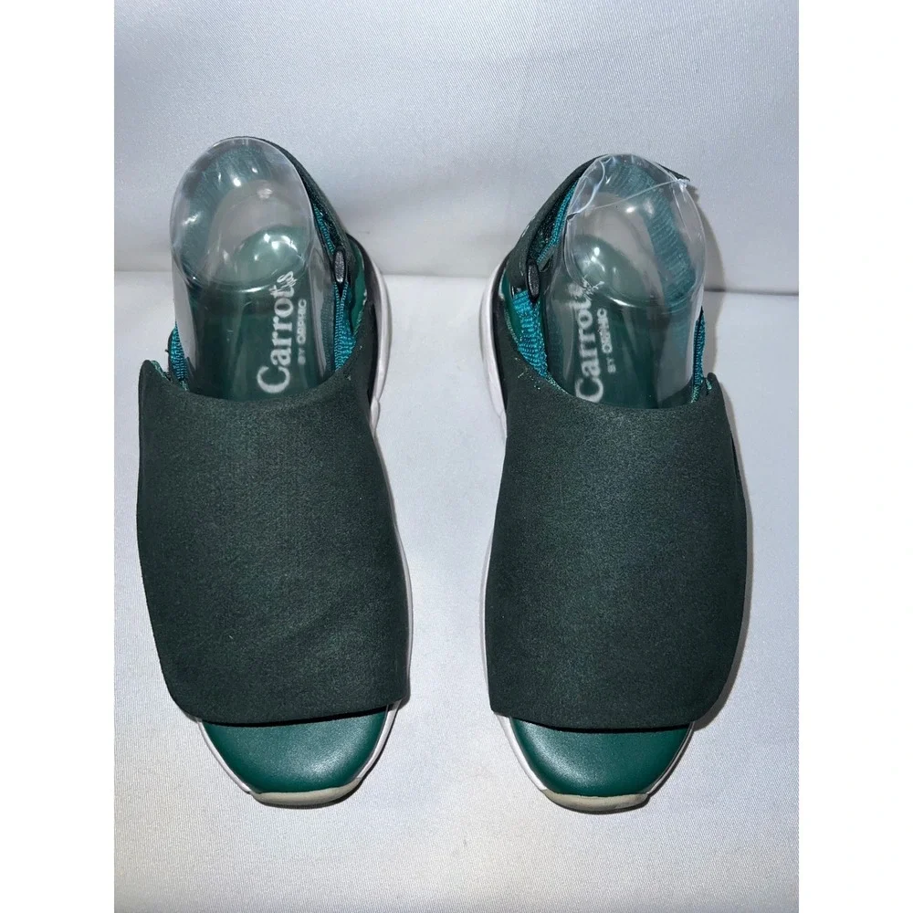 Carrots By Anwar x Orphic Shoe CG Sandals Forest Green Streetwear Slides‎ Mens 7